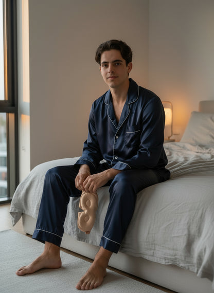 Velcro Silk Sleep Mask