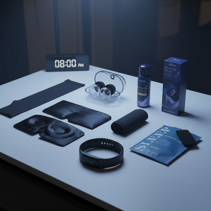 Velcro Silk Sleep Mask