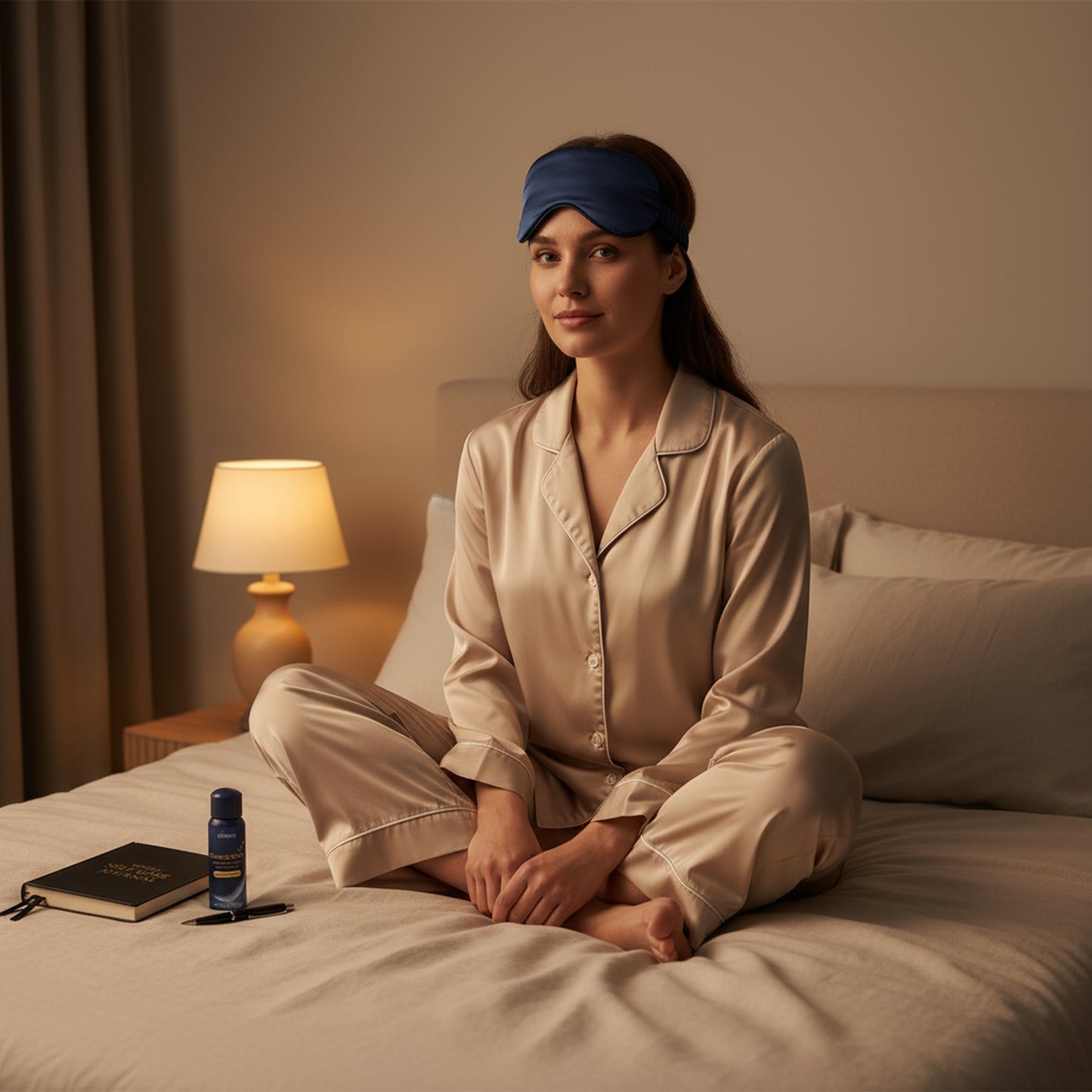 Velcro Silk Sleep Mask