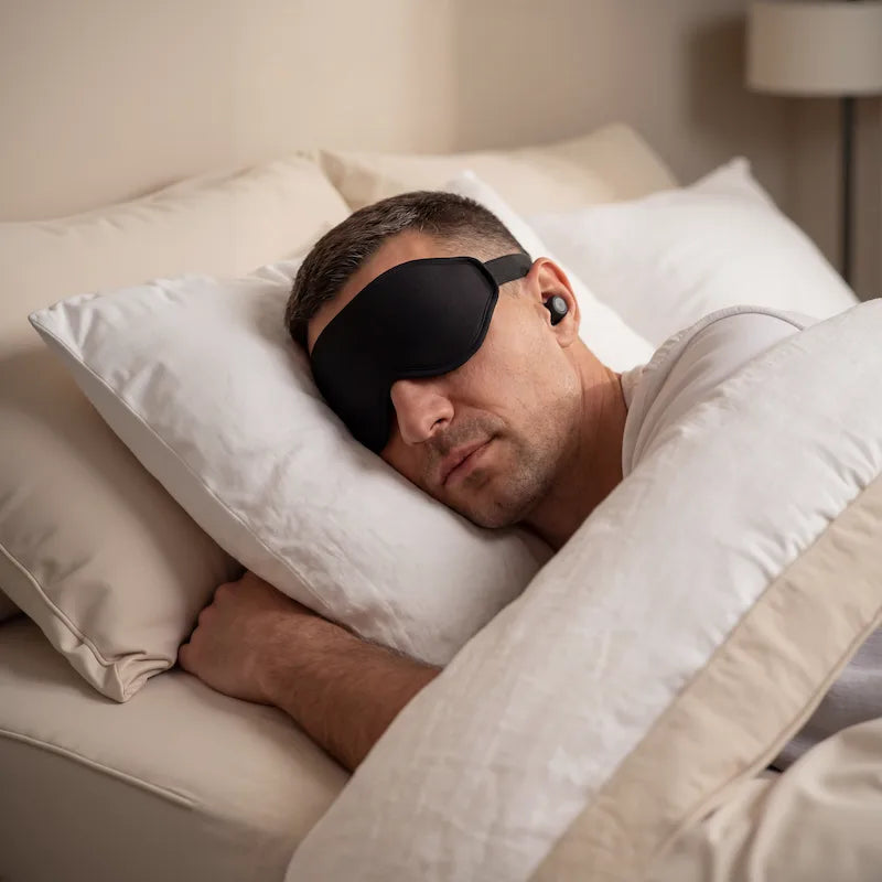 The Deep Sleep Kit — Sleep Mask & Earplugs Bundle