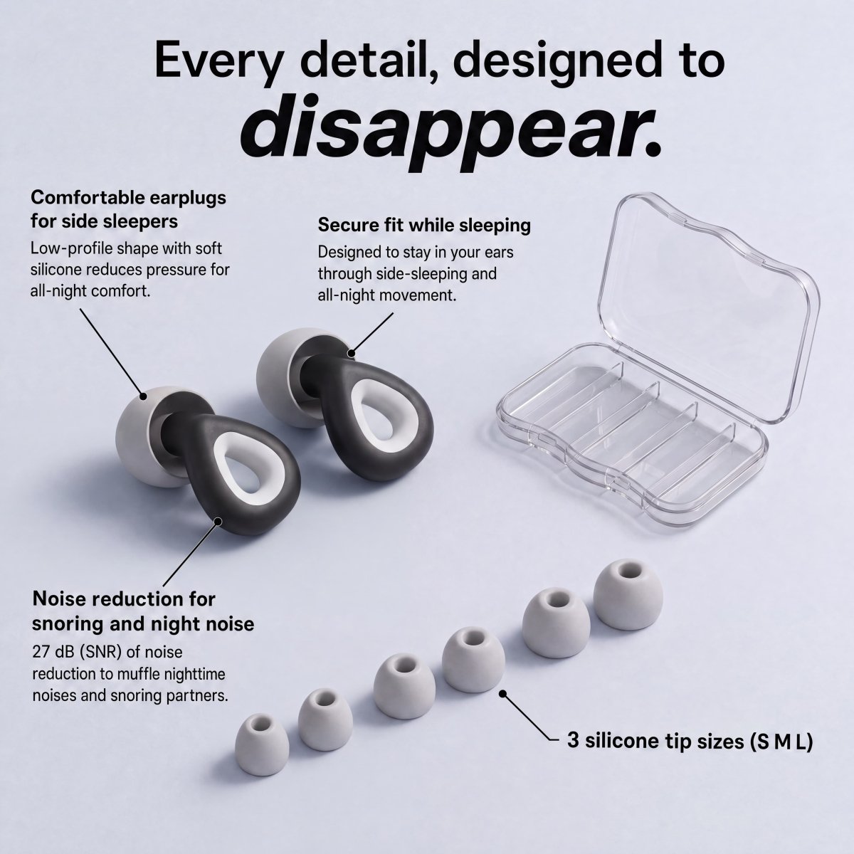 Daytime Sleep Kit — Blackout Mask & Earplugs Built for Night Shift Workers - 8HOURSCLUB