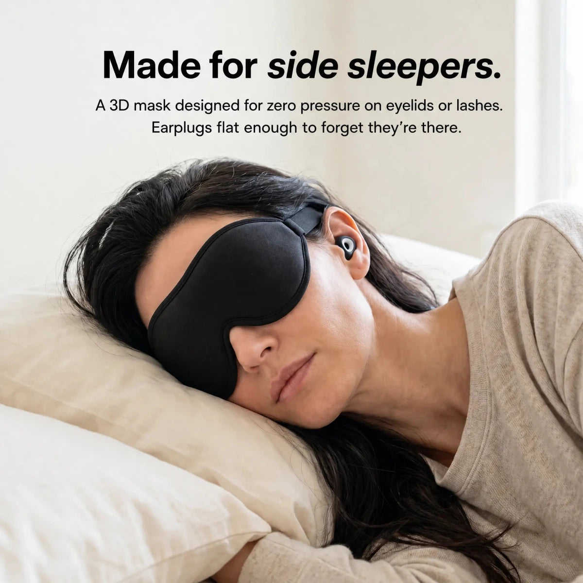 Daytime Sleep Kit — Blackout Mask & Earplugs Built for Night Shift Workers - 8HOURSCLUB